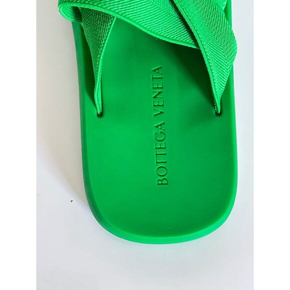 Bottega Veneta Intrecciato Starfish Green Sandals 9 US (42) 651402 NWT $850 main image 4